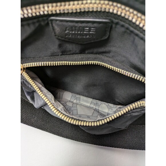 Aimee Kestenberg Nylon Crossbody with Leather Trim Tyler Black - Picture 6 of 16